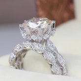 Elegant Zircon Crystal Ring